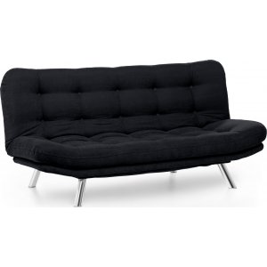 Misa 3-personers sovesofa - Sort