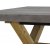Otho spisebord i beton - Elm/beton