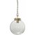 Normandiet loftslampe - Antik messing - 30 cm