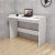 Nalo skrivebord 120x40 cm - Hvid