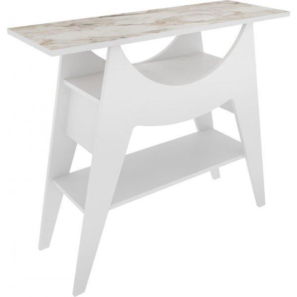 Ese sidebord 100 x 35 cm - Hvid