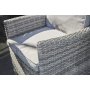 Rosario justerbar udendrs stol- Lysegr polyrattan