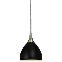 Läza vindueslampe - Sort/børstet messing Läza vindueslampe - Sort/børstet messing