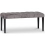 Tuva bnk Bredde 110 cm - Gr fljl