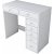 Bijou toiletbord 8 - 90 x 44,5 cm - Hvid