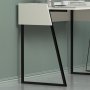 Ron skrivebord 103,6x56,8 cm - Hvid