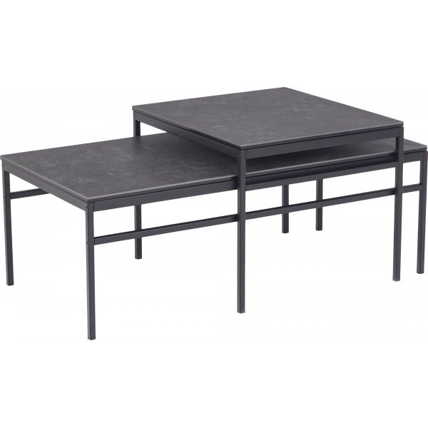 Exeter spillebord 55x50 | 100x50 cm - Sort