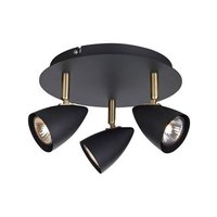 Ciro Loftlampe - Sort / Messing Ciro Loftlampe - Sort / Messing