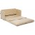 Saga 2-personers sovesofa XL - Creme