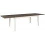 Alexandra spisebord 180-230 cm - Hvid / Vintage