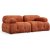 Petite 2-personers sofa - Orange