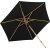 Corypho parasol - Sort/Naturlig