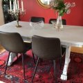 Kundebillede Madrid stol - Mørkebrun vintage