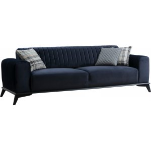 Lisa 3-personers sofa - Marinebl