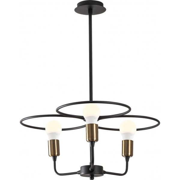 Halo loftslampe 1351 - Sort