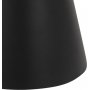 Soli sofabord 45 cm - Sort