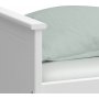 Alba seng med opbevaring 90 x 200 cm - Hvid