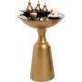 Kalk sidebord 56 cm - Guld