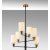 Arve loftslampe 10175 - Sort/antik/hvid
