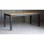 Dalars spisebord 180 cm - sort / olieret eg + Mbelplejest til tekstiler