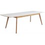 Perstorp spisebord 180-230 cm - eg / hvid