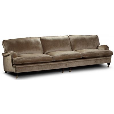 Howard Luxor lige sofa XL 300 cm - Valgfri farve og stof