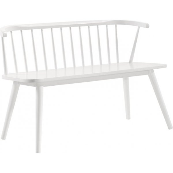 Dalsland pindesofa - Hvid