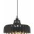 Wells loftslampe - Sort/guld - 43 cm