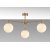 Atlas loftslampe 10260 - Vintage/hvid