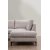 Braga u-sofa hjre - Beige