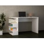 Snake skrivebord 120x60 cm - Hvid