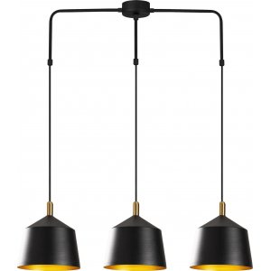 Samba loftslampe 3778 - Sort/guld