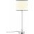 Liam bordlampe - Hvid/sort/krom - 58 cm