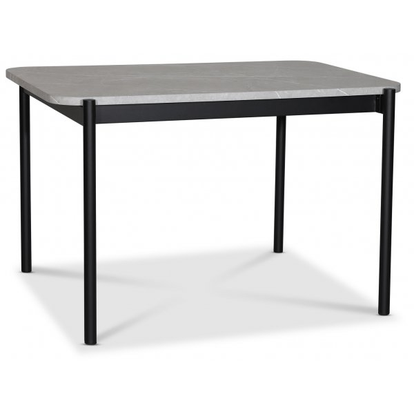 Wayne Spisebord 120x80 cm - Lysegr marmor (Foliering)