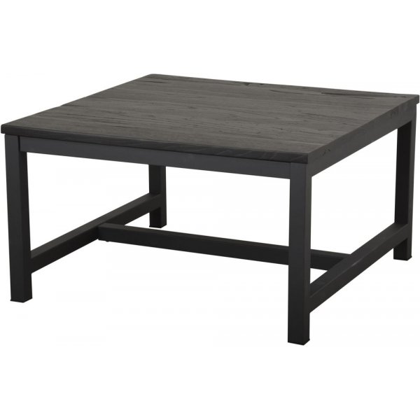 Holmstorp sofabord 80 cm - Sortlakeret alm