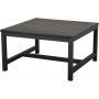 Holmstorp sofabord 80 cm - Sortlakeret alm