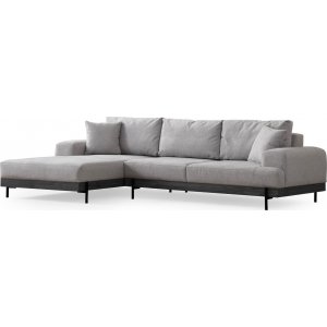 Eti divan sofa venstre - Gr/sort