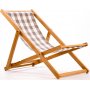 Repose Beach dkstol - Gr/hvid