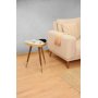 Liny sidebord trekant 45 x 45 cm - Flerfarvet