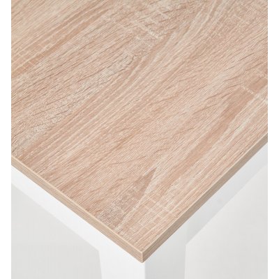 Bodviken spisebord 120 cm - Hvid/eg