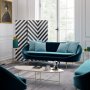 Matilda 3-personers sofa - Petroleumsbl