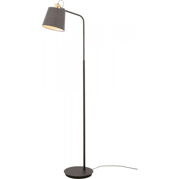Geilo gulvlampe - Sort/tr