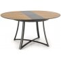 Colton rundt spisebord 118 til 148 cm - Eg/sort