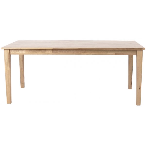 Dalars spisebord 180x90 hvidolieret eg
