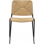 Stilet spisestuestol - Beige/sort