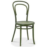 Bentwood Stol No14 Klassiker - Grøn plettet Bentwood Stol No14 Klassiker - Grøn plettet