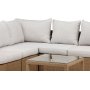 Vamos loungegruppe - Hvid/rattan
