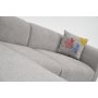 Linden divan sofa venstre - Lysegr