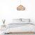 Oval loftlampe - Camel