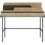 Leila skrivebord 108x60 cm - Eg/antracit